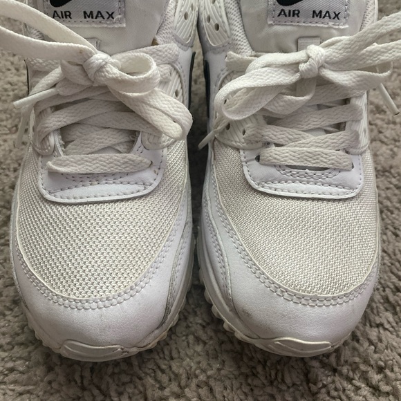 Nike Air Max 90 white running shoes size 9US - Picture 14 of 16